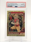 CHRISTIAN MCCAFFREY 2024 DONRUSS OPTIC GOLD VIYNL PRIZM 49ERS 1/1 PSA 10 Q4370
