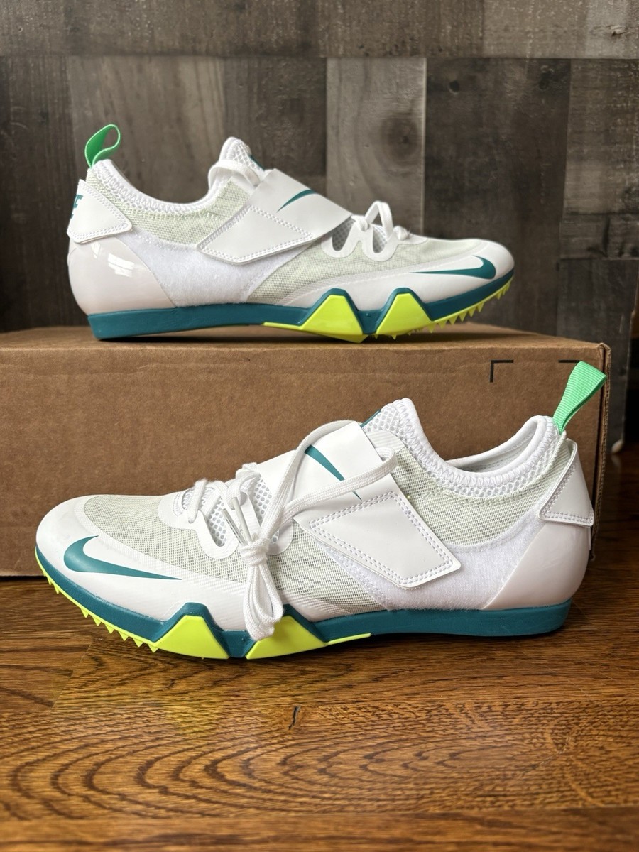 Nike Pole Vault Elite Track and Field Shoes Sz 9.5 Nike Pole Vault PV Elite Track Field Spikes Blue Mens Size  main image 3