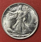 1935 P Walking Liberty Silver Half Dollar, Gem Uncirculated.