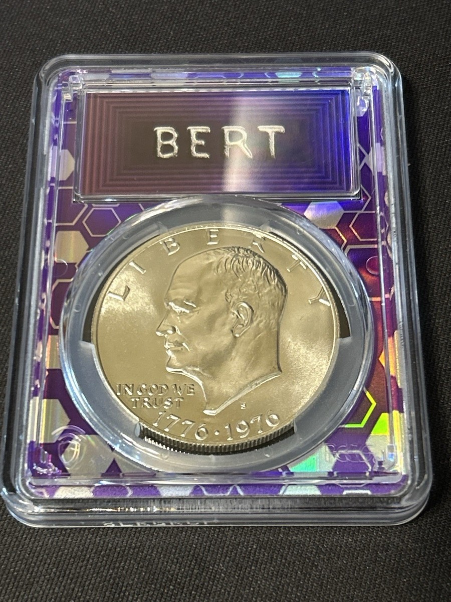 MFH社製1/12BT45 verB 1976U．s.GP west 1976-S Silver Eisenhower BU Bicentennial Dollar PCGS MS68 BERT