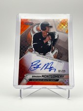 braden montgomery bowman best auto orange /25 first on print 
