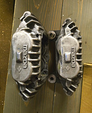 19861992 Mazda Rx-7 Fc Turbo Or Gtu Aluminum 4-piston Front Calipers 19861992 Mazda Rx-7 Fc Turbo Or Gtu Aluminum 4-piston Front Calipers