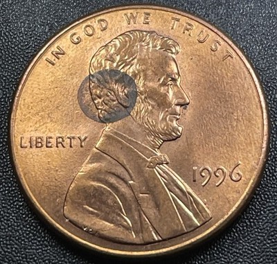 1996 Lincoln Cent DDO FS-101-Doubled Die Obverse-Strong Doubling