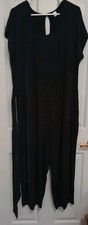 Old Navy Jumper Baggy Pantsuit Black Short Sl...