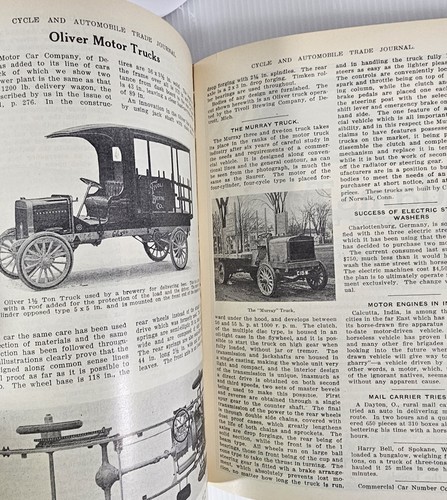 Cycle and Automobile Trade Journal,  October 1911, Hardback Book - Picture 4 of 12
