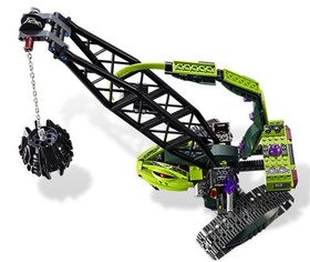 LEGO Ninjago 9457 Fangpyre Wrecking Ball Rare Retired 100% Complete Set