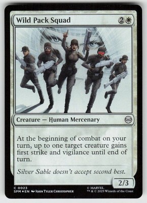 GGC - 10 Foil Wild Pack Squad 23 C Marvel's Spider-Man
