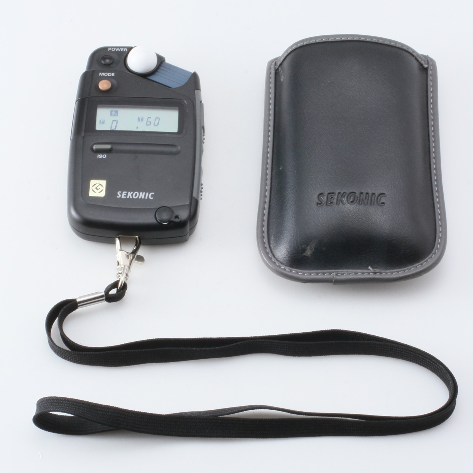 Sekonic Digital Light Exposure Meter L-308B Flash Mate in Case Tested OK 6111010