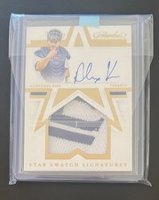2021 Panini Flawless Alejandro Kirk Star Swatch Signatures RC Patch Auto #6/10