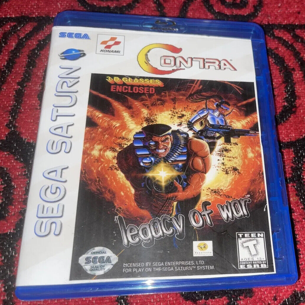 Contra - Legacy of War Sega Saturn, United States of America, T-9507H