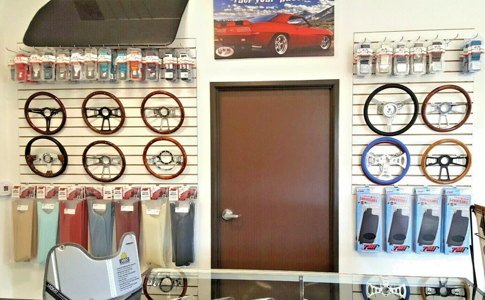 1949-1957 Ford F1, F100 Steering Wheel Adapter Black Billet Aluminum - Image 4 of 4