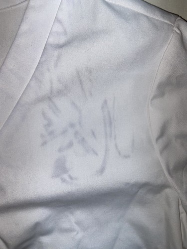 Caroline Benchetrit for White Cross Pediatric Nurse V Neck Scrubs Top Size M - Picture 4 of 6