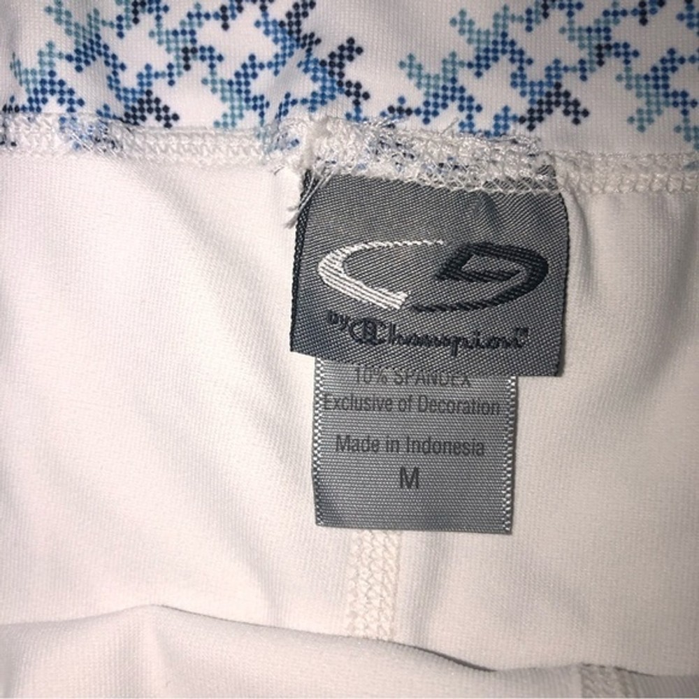 Tennis Skirt Champion C9 Size M Golf Skort Blue White Sporty Spice Pickleball