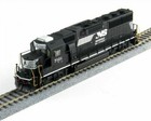 Fox Valley Models Black HO Model Railroad Locomotives