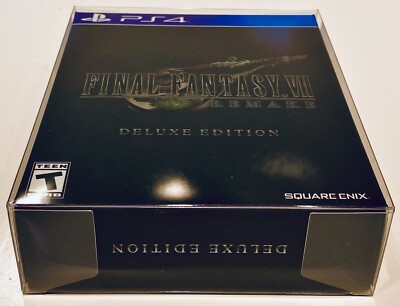1 Box Protector For FINAL FANTASY VII REMAKE DELUXE EDITION 1 Box Protector For FINAL FANTASY VII REMAKE DELUXE EDITION