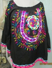 beautiful embroidery color  soft cotton kurta /top free size