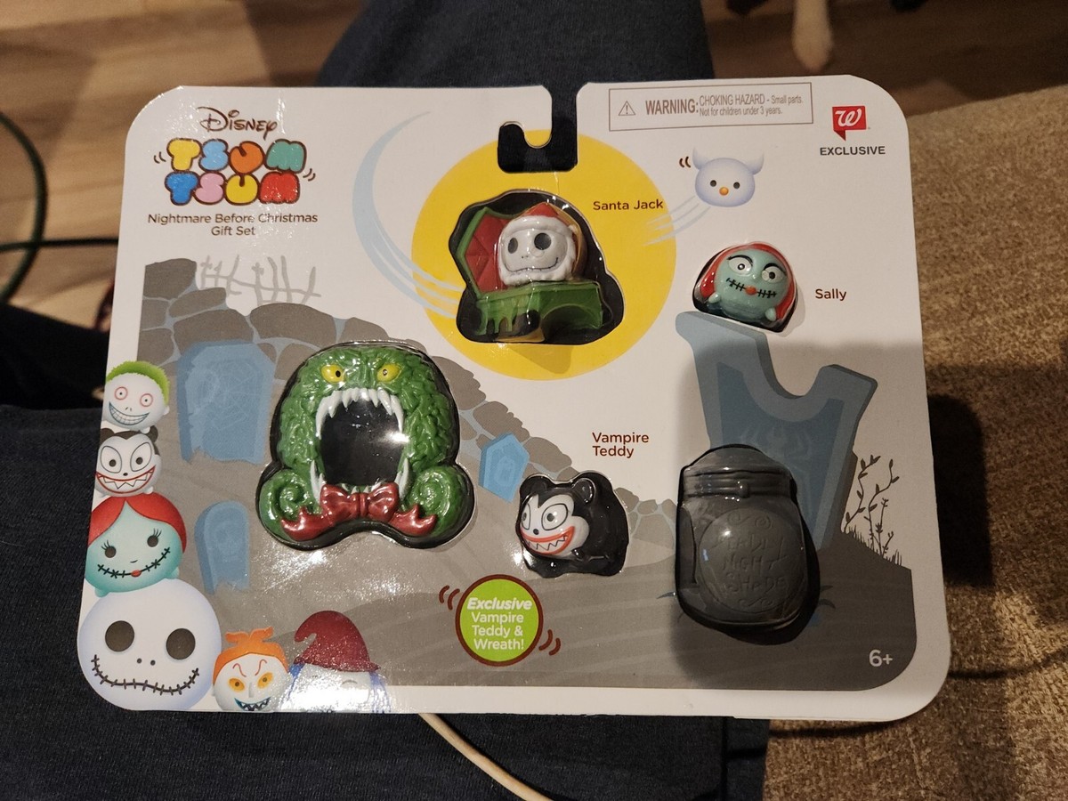 Tsum Tsum Nightmare Before Christmas Gift Pack NEW SEALED Disney