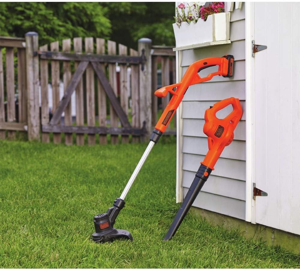 BLACK+DECKER 20V MAX Cordless String Trimmer and Sweeper Combo Kit