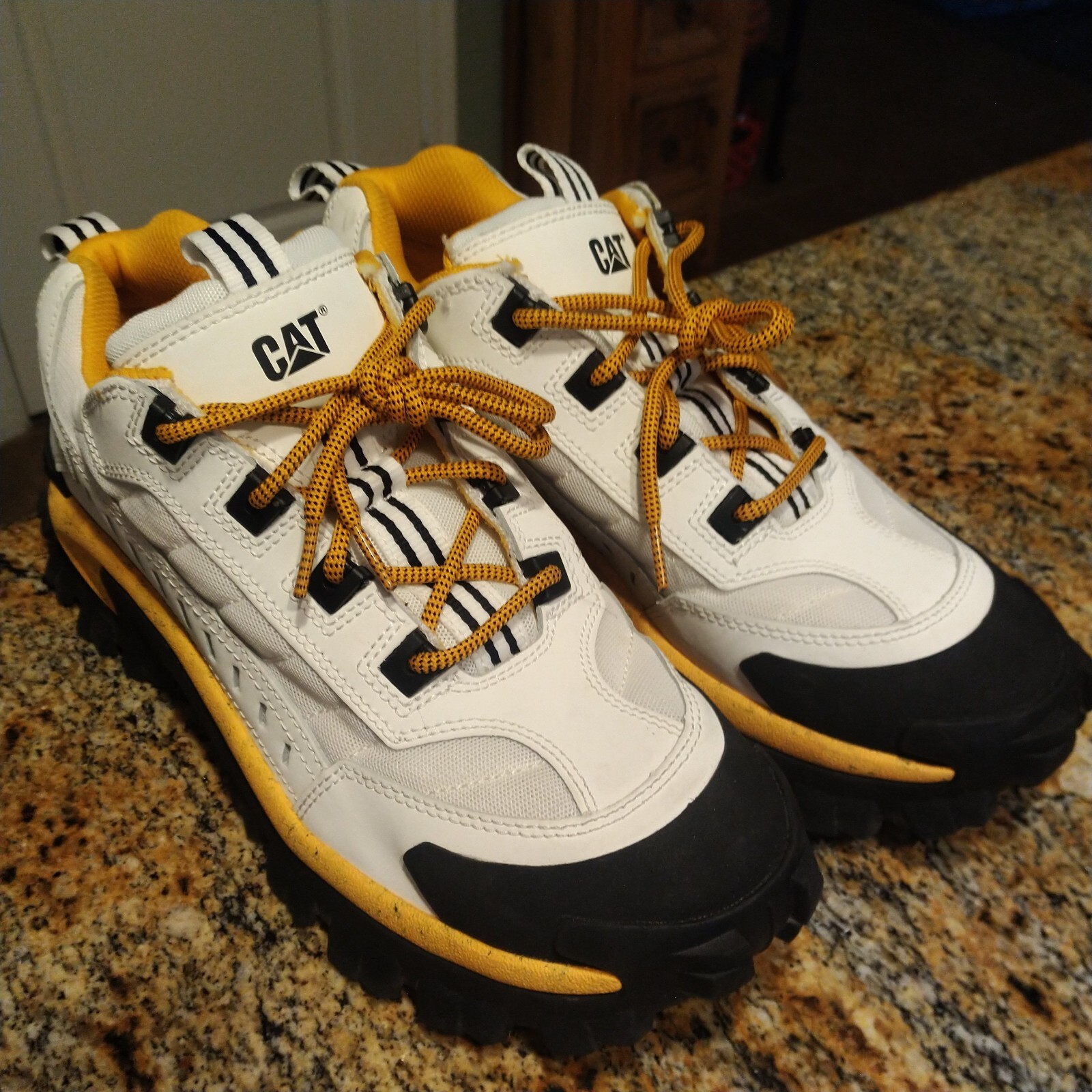 CAT Footwear Men's Intruder Shoes P723902 Work Shoes White Sz 13 US eBay