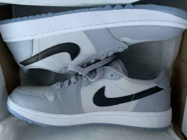 Nike Air Jordan 1 Low Golf Wolf Grey DD9315-002 US 8 - 11 Nike Air Jordan 1 Low Golf Wolf Grey DD9315-002 US 8 - 11
