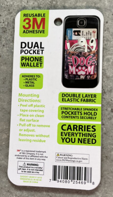 black clear phone case iPhone 15 Pro Max Armor Tough Case with Stash Stand (HaloLock)