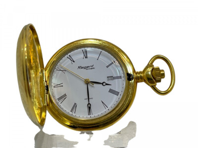 Regent Formatic Taschenuhr Ø 5 cm - Zustand siehe Fotos     