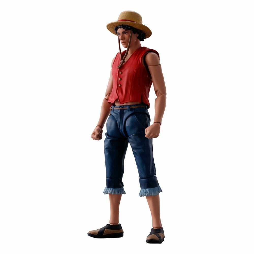 Tamashii Nation Mehrfarbig One Piece S.h. Figuarts Actionfigur Monkey D. Ruffy (Netflix) 14 Cm - Bild 3
