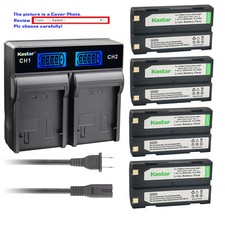 Kastar Battery LCD Rapid Charger for Pentax D-Li1, Ei-D-Li1, EI-D-BC1, DPE004