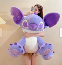 Christmas Big Ears Stitch Angel Plush Stuffed Toy Doll Soft Pillow Birthday Gift