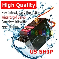K2 Waterproof High Torque Metal Gear RC Servo motor airplane helicopter boat