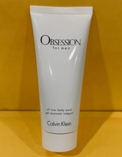 OBSESSION by CALVIN KLEIN for Men 3.3 oz 100 ml ALL OVER BODY WASH New AS PIC 