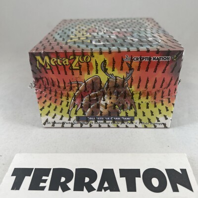 MetaZoo Factory Sealed Booster Box Cryptid Nation 2nd Second Edition CN2  New TCG | eBay
