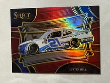 2024 Panini Select Racing Pit Road Maroon Austin Hill /125 #104
