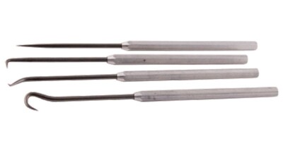 Forney 8.75'' X 1.88'' 4-Way Hook and Pick Set 4 pc General Purpose Repair Kit