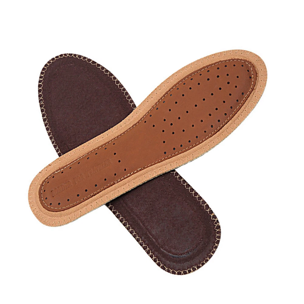 Breathable Health Insole Comfortable Shoe Pads Mens Shoe Inserts Sole Foot Man