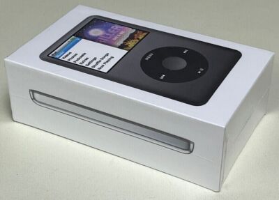 NEW, Apple iPod Classic 6th Generation 160GB Black / Silver Thick