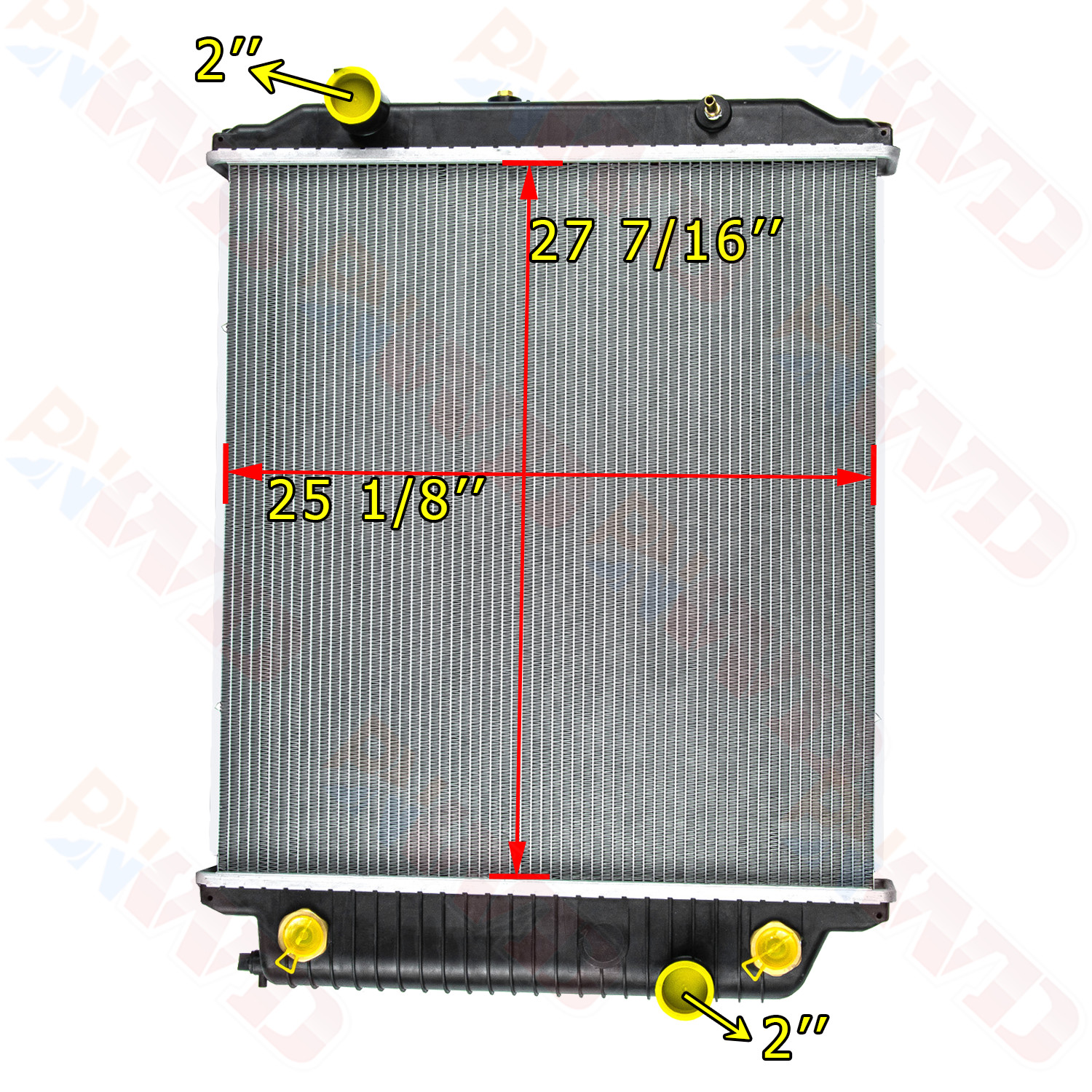 Radiator For 2007-2010 Freightliner MB Line MT45/2003-2010 2009 MT55 5.9L 6.7L