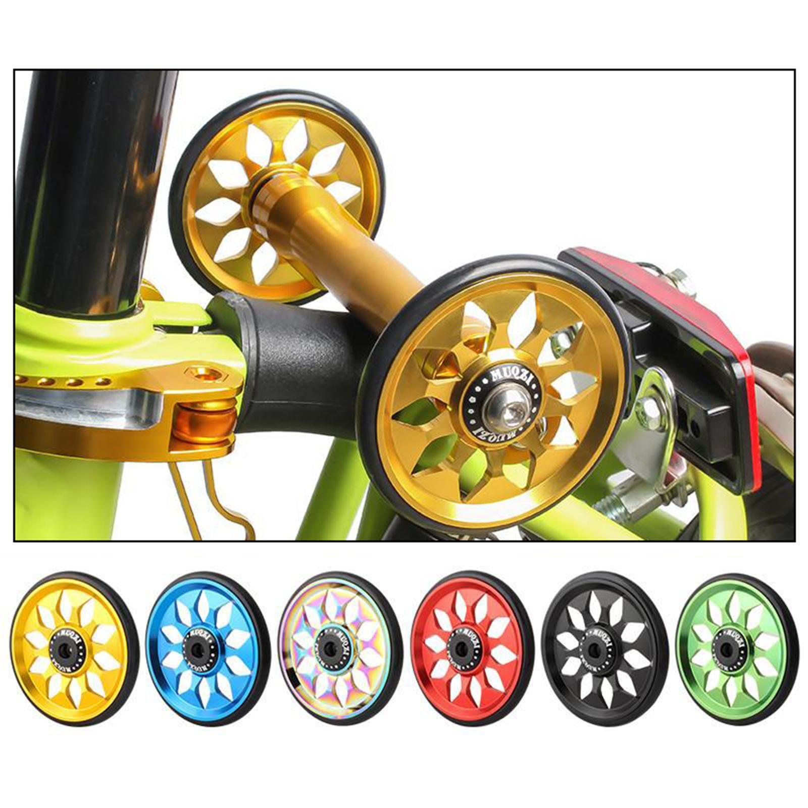 Solid Folding Bike leichtes Rad Wheels For Brompton Transportation