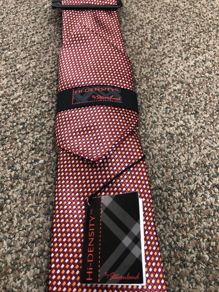 NWT Necktie & Hanky Set Steven Land – NEW Collection Hi-DENSITY 140 PICKS HD-36 - Image 2 of 4