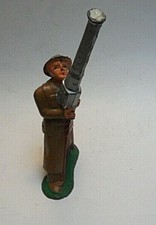 Vintage Barclay Manoil Artillery Gunner 774 WW1 USA