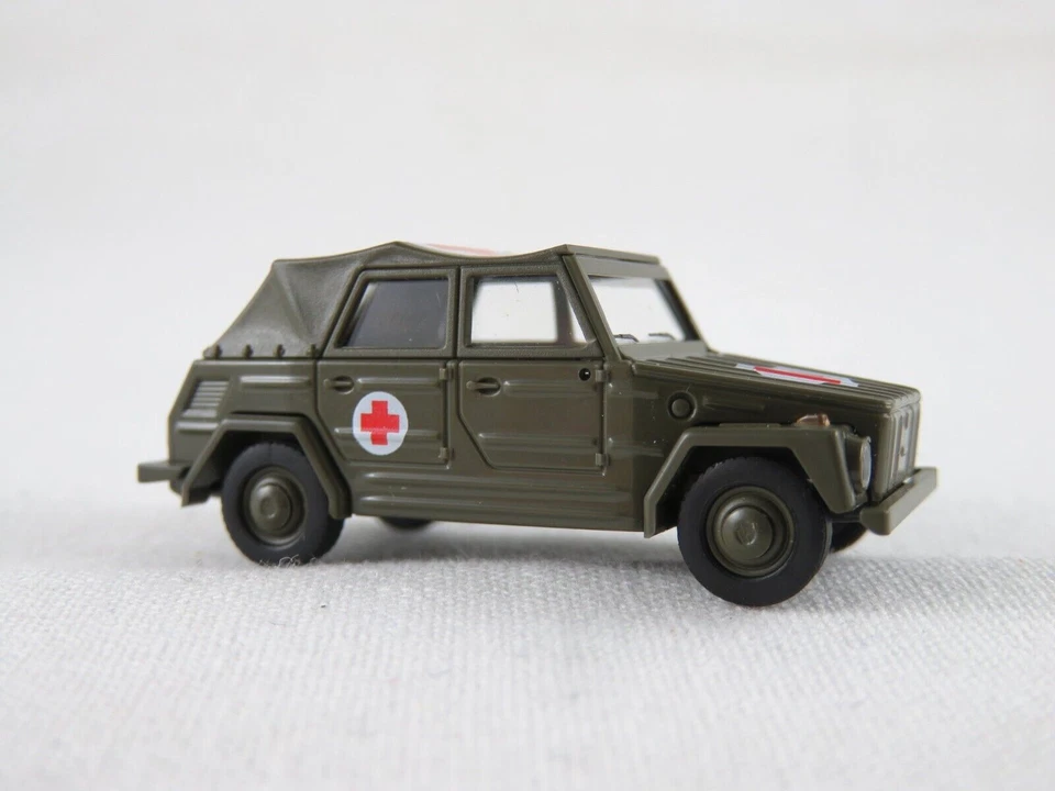 Busch 52729 VW 181 Kurierwagen (1970) "Bundeswehr Rotes Kreuz" 1:87/H0 NEU/OVP - Bild 2 von 4