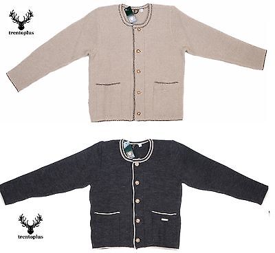 Herren Trachten Jacke Strickjacke Trachtenstrickjacke