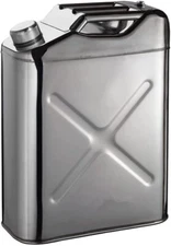 Stainless Steel Jerry Can 5 Gallon Water Can 20 L Portable