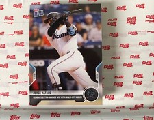 🛑 JORGE ALFARO 2021 TOPPS NOW #93 MIAMI MARLINS SSP PRINT RUN 251 🔥