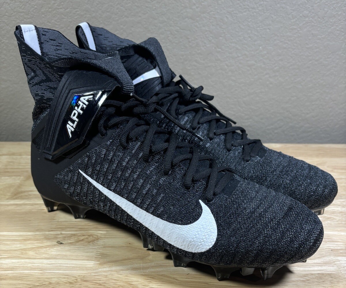 Nike Alpha Menace Elite 2 Football Cleats AO3374-001 Size 13 Black Nike Alpha Menace Elite 2 Men main image 3