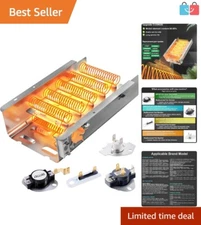 High-Efficiency 279838 Dryer Heating Element 5400W, Compatible with Major Brands