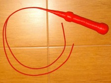 Whip 2 strings 3.3 feet long 100 cm long color: red