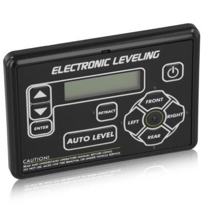 RV Ground Control Auto-Level Touchpad 421484 w/ Button for Lippert 5th Wheel