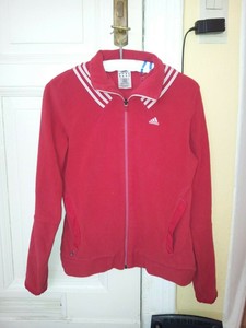 adidas damen jacke rot