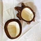 1960s 1970's Ceramic Art Pottery Turtle Lidded Dish Trinket Box Mid Century Mod — photo 4